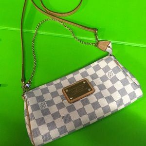 Louis Vuitton Eva Damier Azur Bag